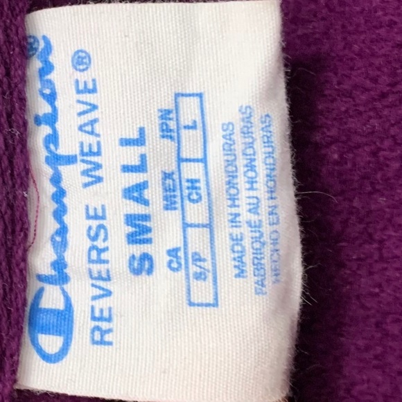 Dark purple champion hoodie - Picture 5 of 7